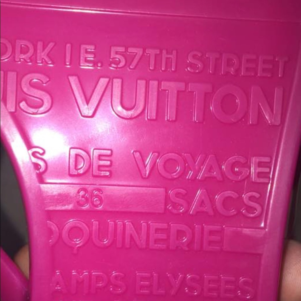 Sold.  Authentic Louis Vuitton Sandal - Picture 6 of 6